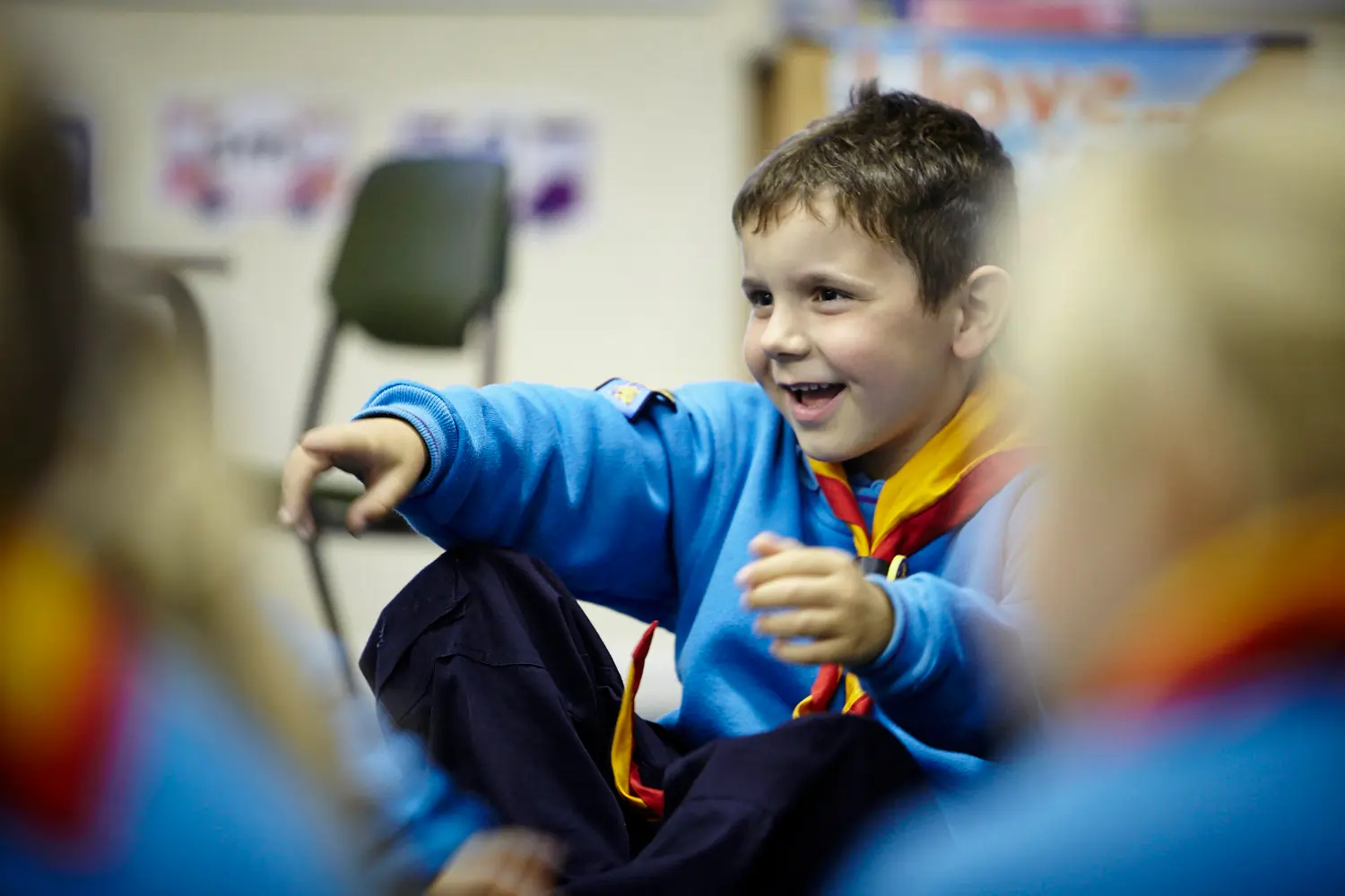 Squirrels in the woods