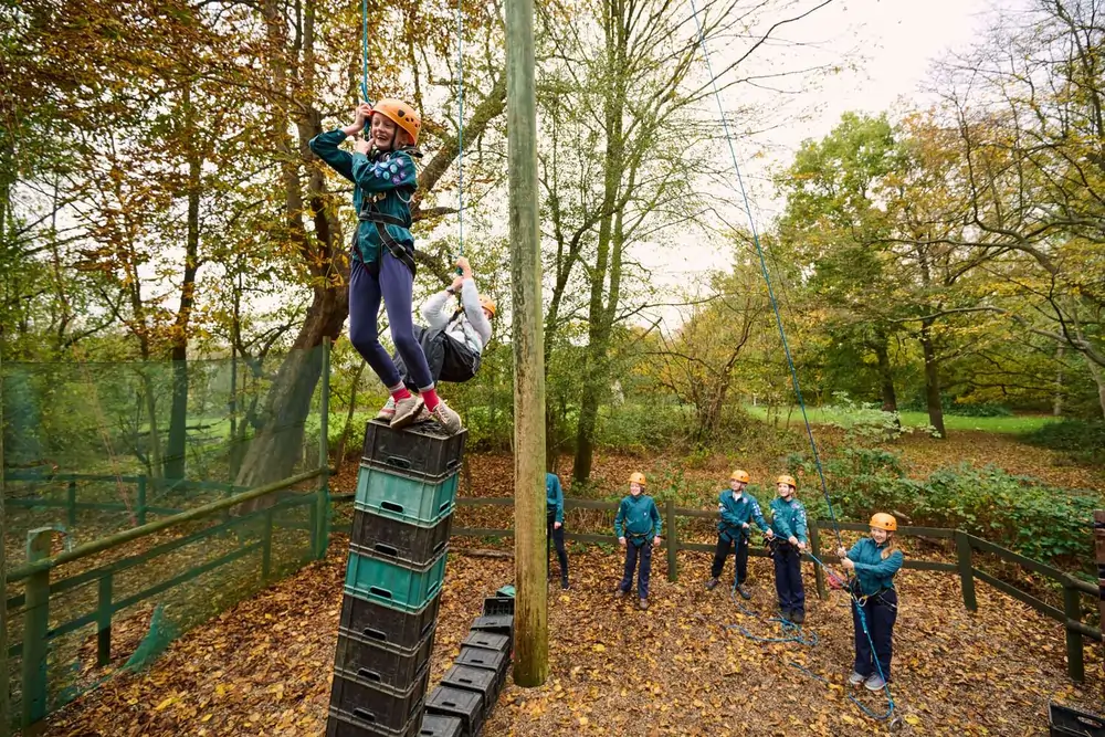Scouts create stacking